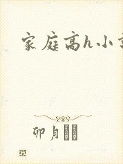 家庭高h小说封面