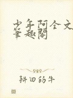 少年阿全文免费笔趣阁