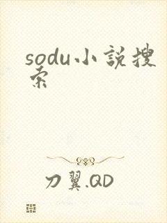 sodu小说搜索