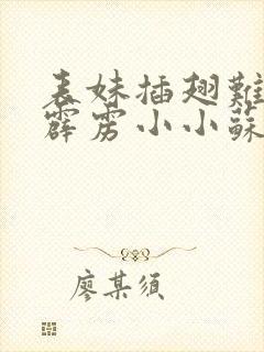 表妹插翅难飞 霹雳小小苏笔趣阁