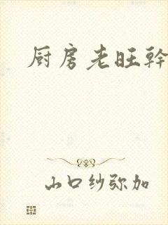 厨房老旺干秦雨