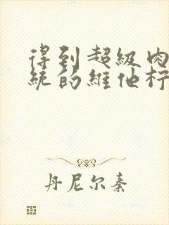 得到超级肉禽系统的维他柠檬茶