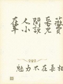 在人间采薇陆三平小说免费阅读