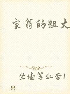 家翁的粗大