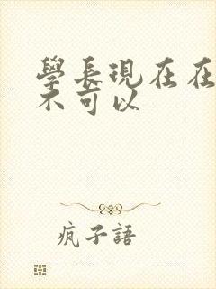学长现在在上课不可以