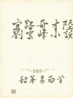 官路奇才陆羽和刘云峰小说