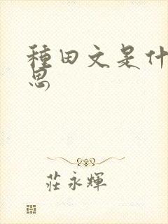 种田文是什么意思