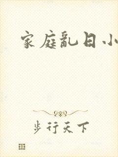 家庭乱日小说