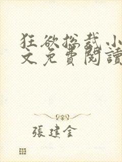 狂欲总裁小说全文免费阅读