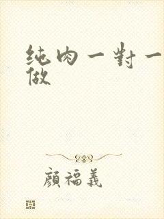 纯肉一对一到处做