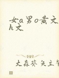 女a男o黄文高h文