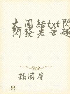 大团结txt闪闪发光笔趣阁