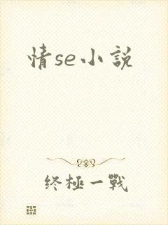 情se小说封面