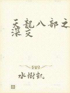 天龙八部之极乐深交封面