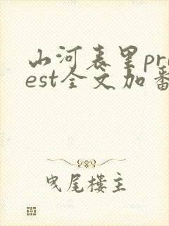 山河表里priest全文加番外txt