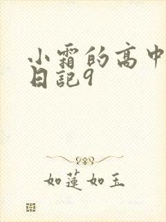 小霜的高中成长日记9