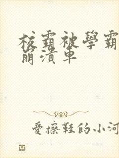 校霸被学霸玩到崩溃车