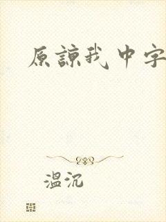原谅我中字
