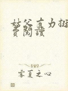 姑父有力挺送免费阅读