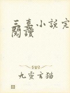 三喜小说完整版阅读