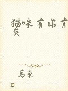 猫咪有你有我足矣