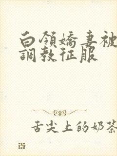 白领娇妻被老板调教征服封面