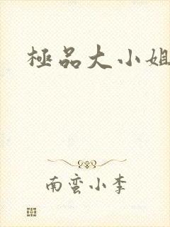 极品大小姐封面