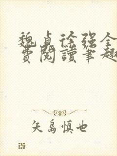 魏贞徐强全文免费阅读笔趣阁封面