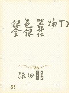 银色器物TXL金银花