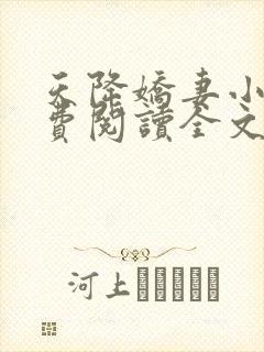 天降娇妻小说免费阅读全文