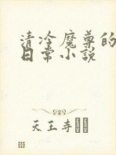清冷魔尊的抹布日常小说封面