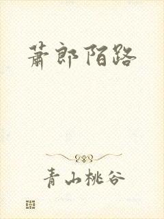 萧郎陌路封面