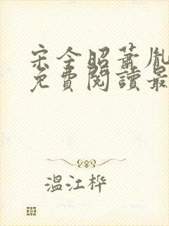 宋今昭萧胤小说免费阅读最新章节封面