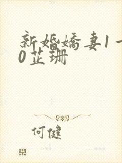 新婚娇妻1一40芷珊