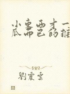 小东西才一根黄瓜而已的推荐书封面