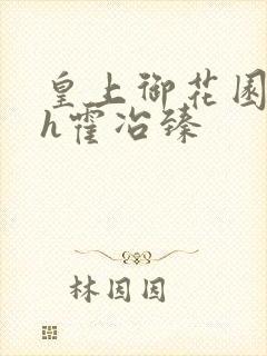 皇上御花园hlh霍冶臻封面