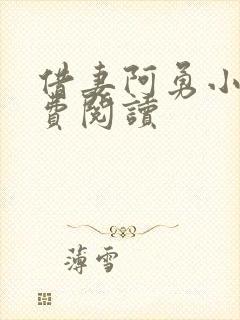 借妻阿勇小说免费阅读封面