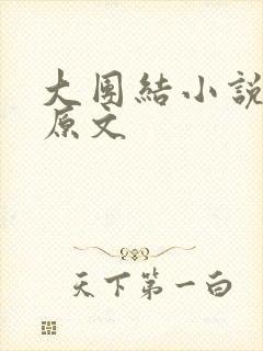 大团结小说阅读原文