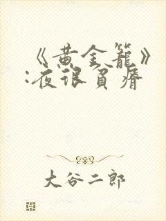 《黄金笼》作者:夜很贫瘠封面