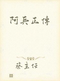 阿兵正传封面