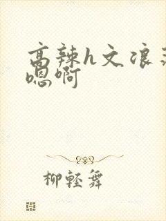 高辣h文浪荡嗯嗯啊