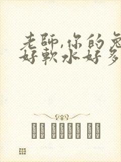 老师,你的兔子好软水好多