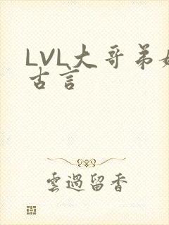 LVL大哥弟媳古言