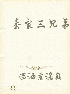 秦家三兄弟