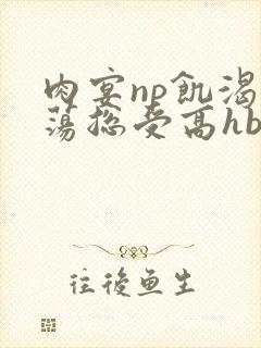 肉宴np饥渴放荡总受高hbl