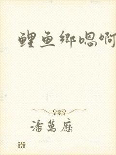 鲤鱼乡嗯啊封面