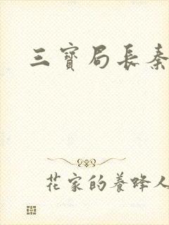 三宝局长秦守仁封面