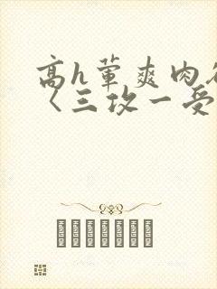 高h荤爽肉欲文〈三攻一受〉视频