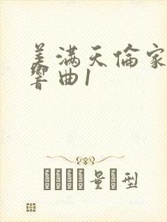 美满天伦家庭交响曲1封面