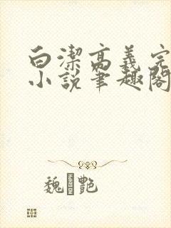 白洁高义完整版小说笔趣阁